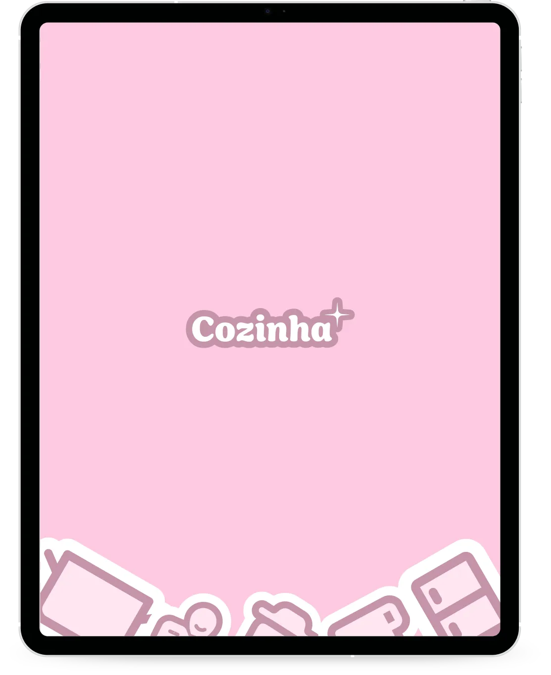 Capa Cozinha Girly - Mockup